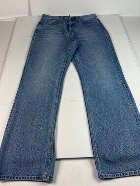 Denim Forum Jeans Women's 29x30* Jane 70s High Rise Boot Cut Blue Denim Tag 29